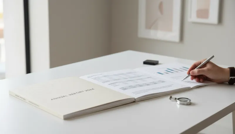 Annual Reports: Typesetting Standards for Financial Clarity