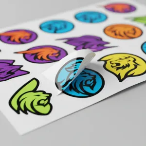 Decals print sample - view 2 - ML PRINT Sydney