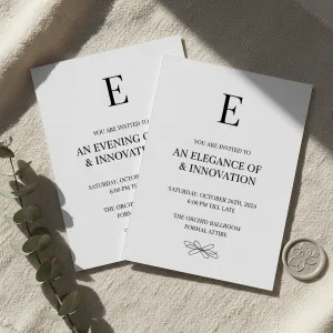 Invitations print sample - view 4 - ML PRINT Sydney