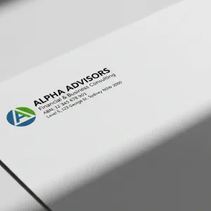 悉尼信纸实拍图 - 角度4 - ML PRINT