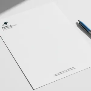 悉尼信纸实拍图 - 角度3 - ML PRINT