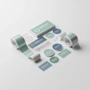 悉尼当日速印贴纸与标签实拍图 - 角度1 - ML PRINT