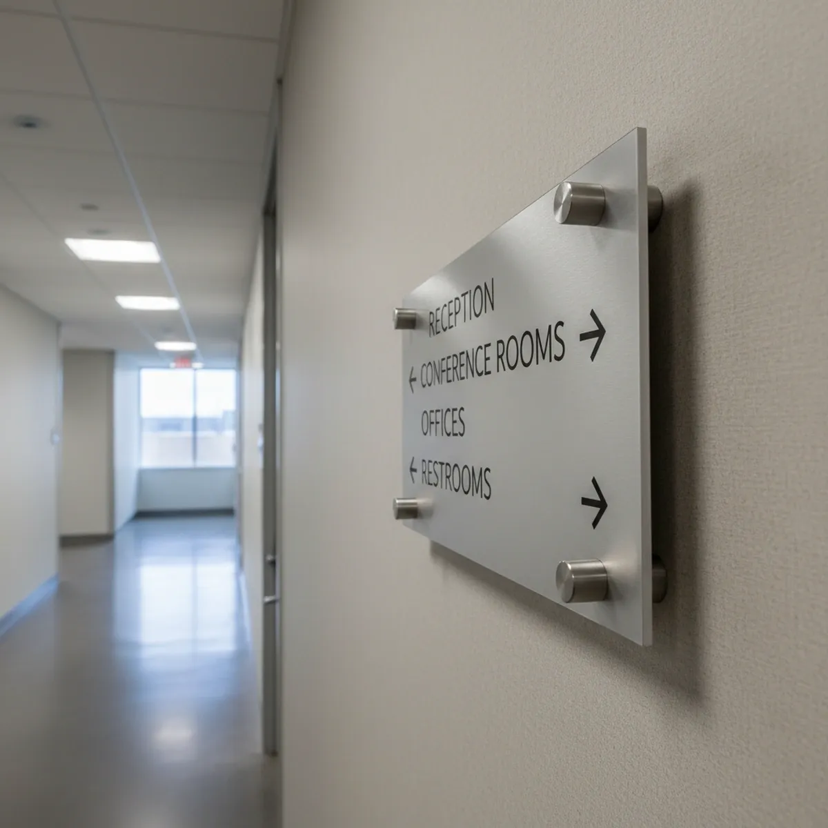 Wayfinding Signs printing in Sydney by ML PRINT